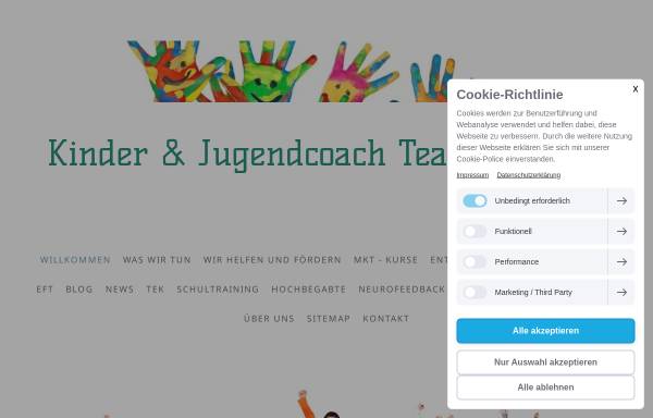 Vorschau von www.kinder-jugend-coach.de, Kinder und Jugendcoaching Team Koblenz