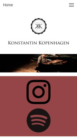 Vorschau der mobilen Webseite www.konstantin-kopenhagen.de, Konstantin Kopenhagen
