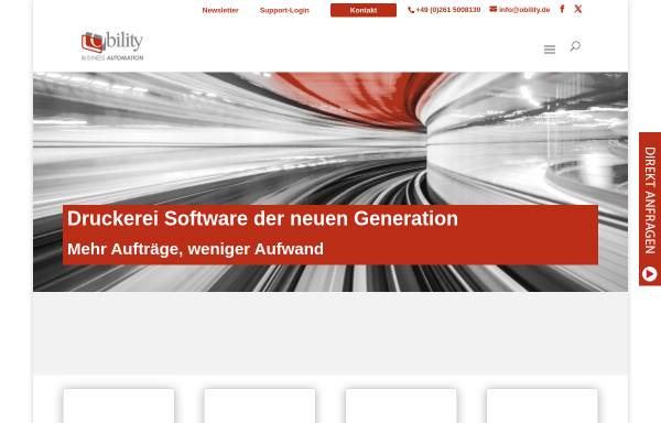 Vorschau von obility.de, M/S VisuCom GmbH - Obility