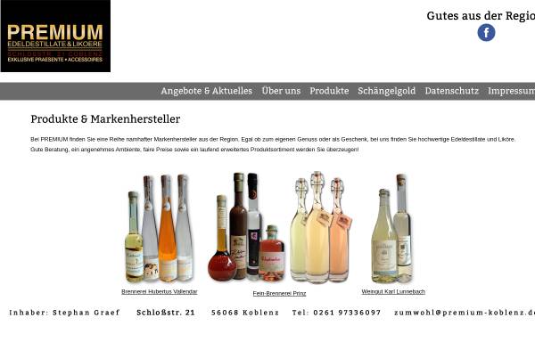 Vorschau von www.premium-destillate.de, Premium-Destillate Stephan Graef