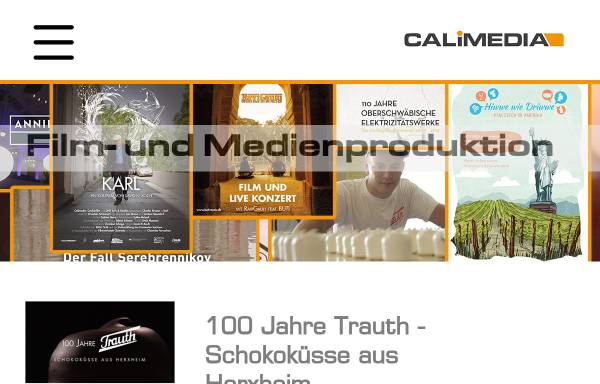 Vorschau von www.calimedia.de, Calimedia