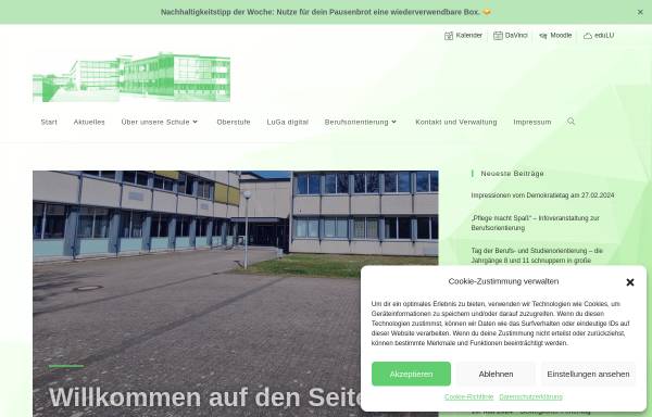 Vorschau von www.igsluga.school, Integrierte Gesamtschule Ludwigshafen-Gartenstadt