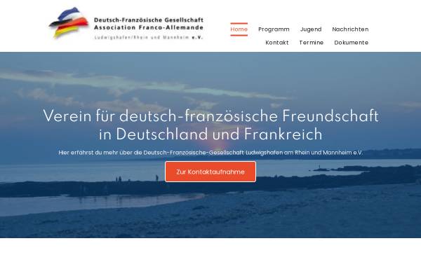 Vorschau von www.dfg-lu-ma.de, Deutsch-Französische Gesellschaft Ludwigshafen am Rhein/Mannheim e.V.