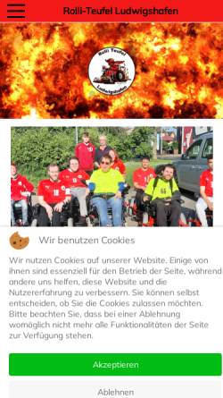 Vorschau der mobilen Webseite www.rolli-teufel.de, Rolli Teufel