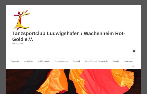 Vorschau von www.tanzsportclub-ludwigshafen.de, Tanzsportclub Ludwigshafen Rot-Gold e.V.