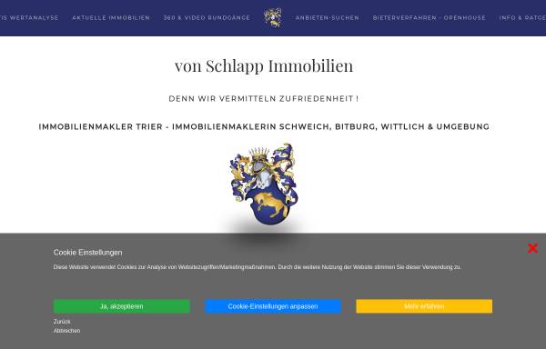 Vorschau von www.schlapp-immobilien.de, Von Schlapp Immobilien Trier