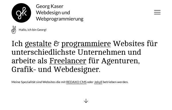 Georg Kaser Web- & Grafikdesign