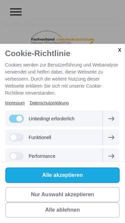 Vorschau der mobilen Webseite schreiner-rheinland-pfalz.de, Schreinerrheinland-pfalz
