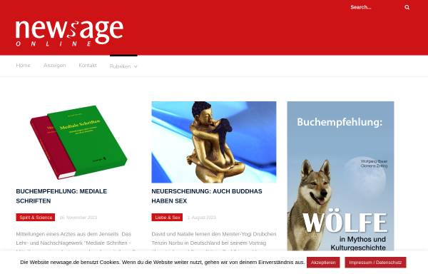 Vorschau von www.newsage.de, Newsage