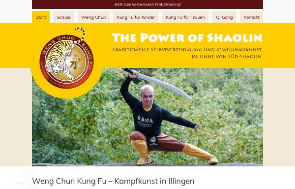 Vorschau von www.weng-chun-saar.org, Kampfkunstschule Rote Dschunke