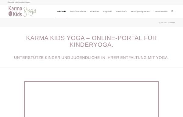 Vorschau von www.karmakids.de, Karma Kids Yoga - Kinderyoga