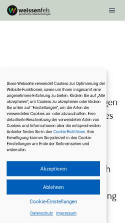 Vorschau der mobilen Webseite juristische-uebersetzung.eu, Weißenfels juristische übersetzungen