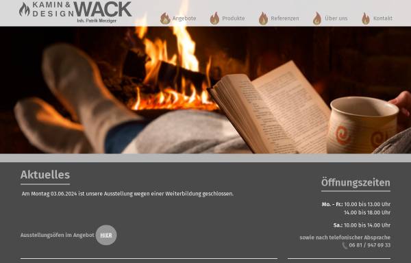 Vorschau von www.kamin-design-wack.de, Kamin Design Wack