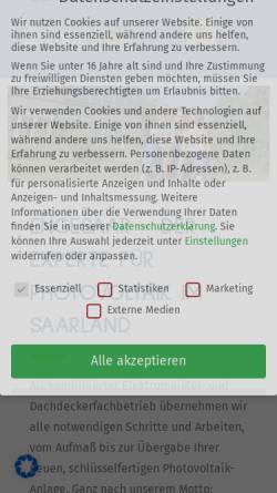Vorschau der mobilen Webseite engesaar.de, Engesaar GmbH