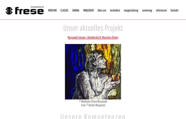 Vorschau von www.glasmalerei-frese.de, Glasmalerei Frese