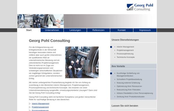 Georg Pohl Consulting