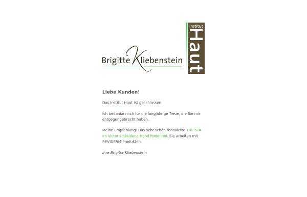 Vorschau von www.instituthaut.de, Institut Haut Brigitte Kliebenstein