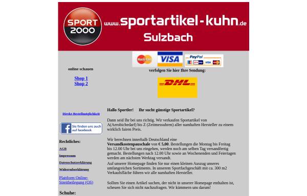 Vorschau von www.sportartikel-kuhn.de, Sportartikel Kuhn