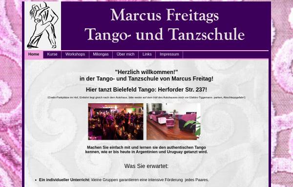 Vorschau von www.tango-bielefeld.de, Marcus Freitag's Schule