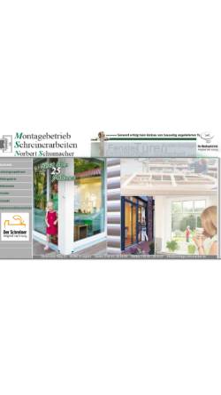 Vorschau der mobilen Webseite www.montage-schumacher.de, Montagebetrieb Norbert Schumacher