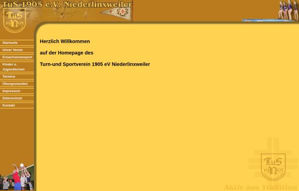 Vorschau von www.tus-niederlinxweiler.de, Turn- und Sportverein 1905 e.V. Niederlinxweiler