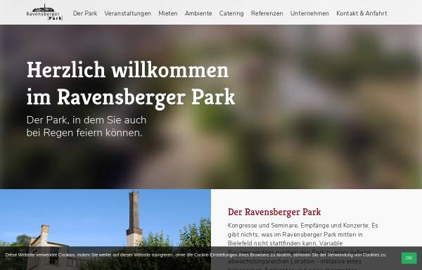 Vorschau von ravensberger-park.de, Ravensberger Park