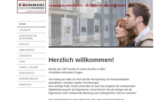 Vorschau von www.remmers-immobilien.de, E-Remmers Immobilien