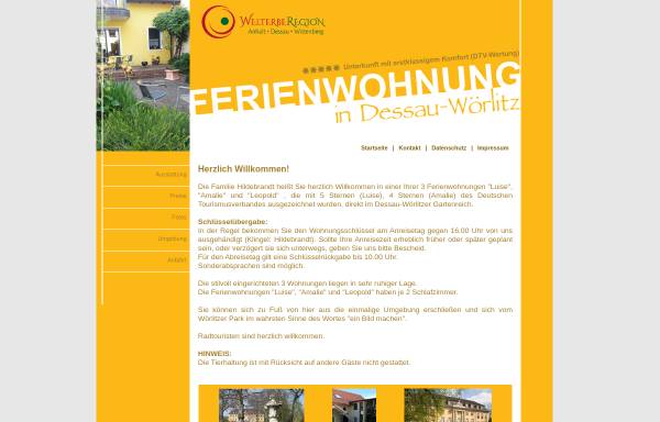 Vorschau von www.woerlitz-ferienwohnung.de, Alte Drechslerei