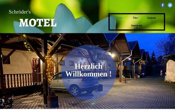 Vorschau von www.schroeders-motel.de, Schröders Motel