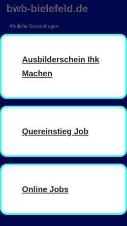 Beruflicher Weiterbildungsverbund Bielefeld e.V. (BWB)