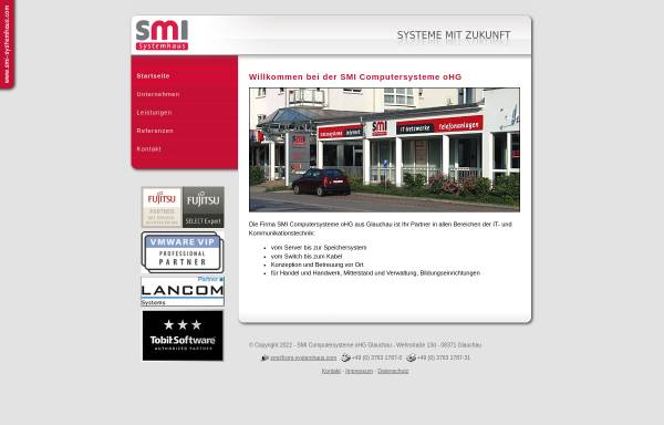 Vorschau von www.smi-systemhaus.com, SMI Computersysteme GmbH