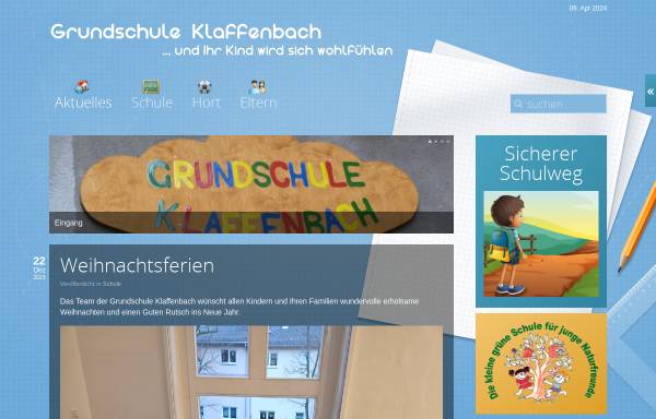 Vorschau von www.grundschule-klaffenbach.de, Grundschule Klaffenbach