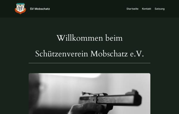 Vorschau von www.sv-mobschatz.de, Schützenverein Mobschatz e.V.