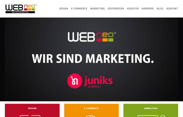 Vorschau von www.webneo.de, Internetagentur WEBneo GmbH