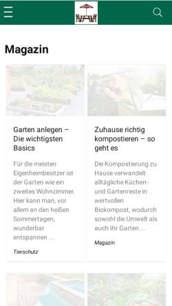 Vorschau der mobilen Webseite www.gartenmoebel-express.de, Gartenmöbel-Express
