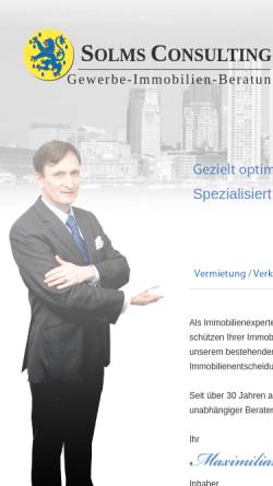 SOLMS CONSULTING Gewerbe-Immobilien-Beratung