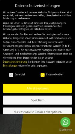 Vorschau der mobilen Webseite www.werbeagentur-detailliebe.de, Werbeagentur Detailliebe