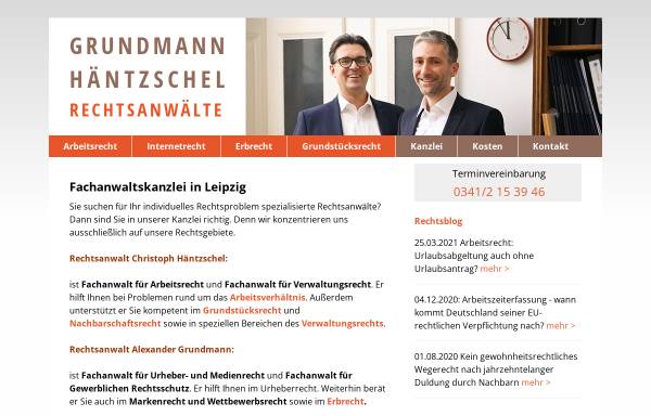 Vorschau von www.hgra.de, Grundmann Häntzschel Rechtsanwälte