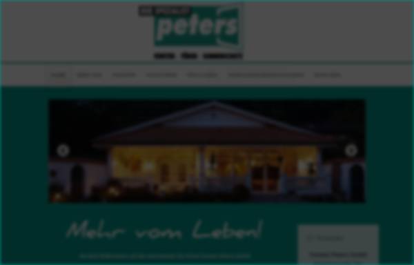 Vorschau von www.fenster-peters.de, Fenster-Peters GmbH