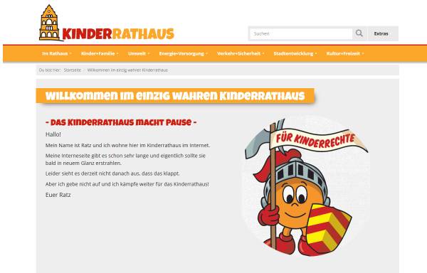 Vorschau von www.kinderrathaus.de, Kinderrathaus Bielefeld