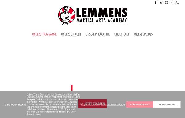 Vorschau von www.lma.ac, Lemmens Martial Arts Academy