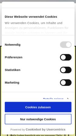 Vorschau der mobilen Webseite www.kirche-geesthacht.de, Ev.-Luth. Kirchengemeinde