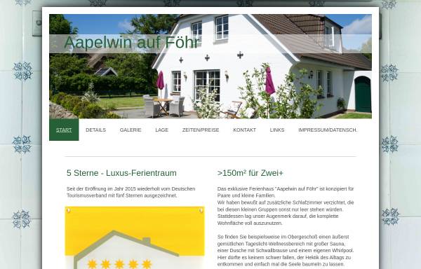 Vorschau von www.aapelwin-auf-foehr.de, Aapelwin auf Föhr