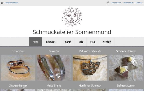 Vorschau von www.pellwormer-trauringe.de, Goldschmiedin Frauke Poche-Nommsen