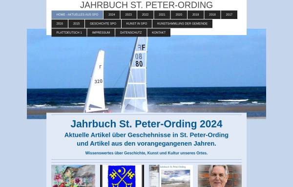 Vorschau von www.jb-spo.de, Jahrbuch St. Peter-Ording