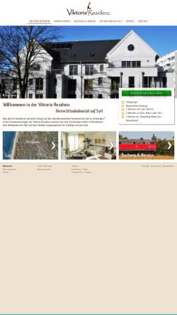 Vorschau der mobilen Webseite viktoria-residenz.de, Viktoria Residenz