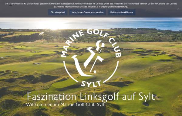 Vorschau von www.sylt-golf.de, Marine Golf Club Sylt