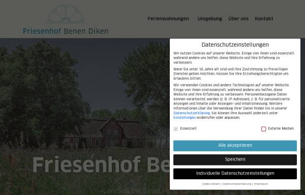 Friesenhof Benen Diken