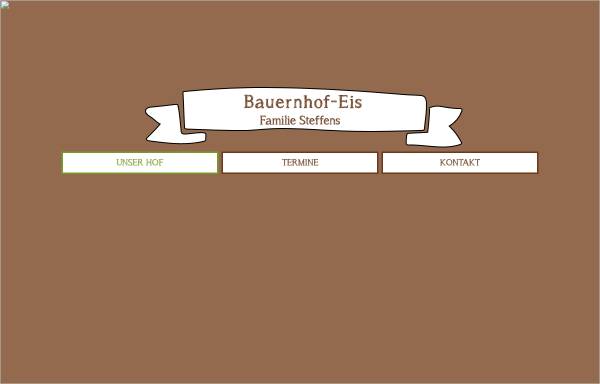 Vorschau von www.bauernhofeis-steffens.de, Bauernhof-Eis Steffens GbR