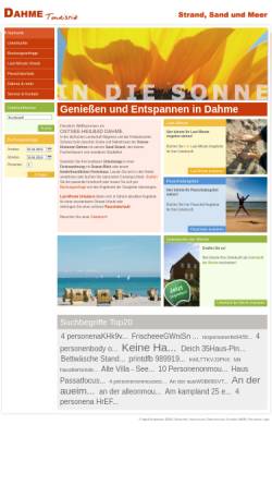 Vorschau der mobilen Webseite www.dahme-touristik.de, Haus M. Landsberg